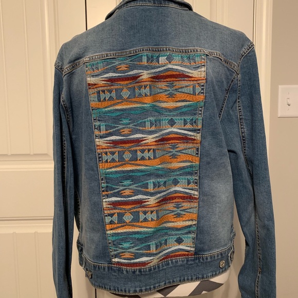 Lularoe jean jacket - Picture 2 of 3